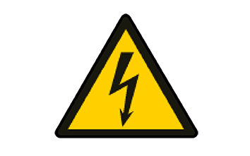 Warning, electricity