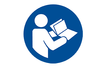 Refer to instruction manual/booklet